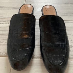 A New Day faux croc mule slide from Target